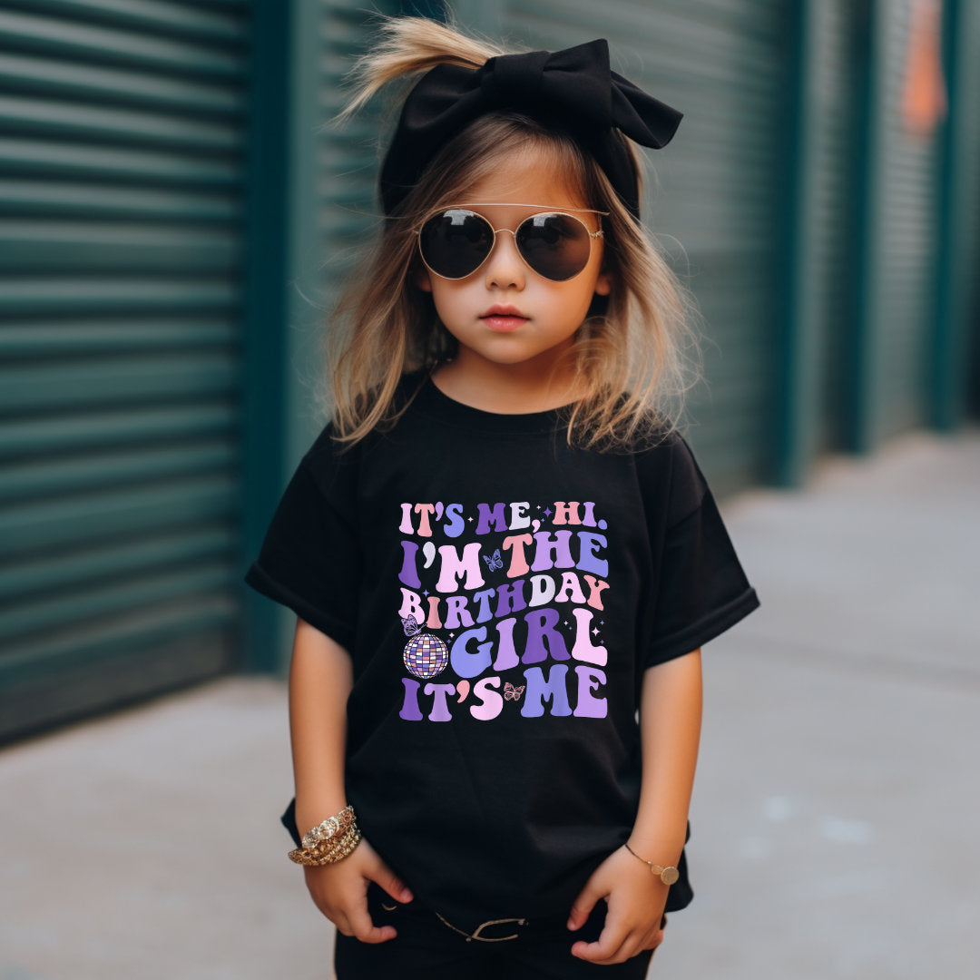 It'a Me Hi I'm The Birthday Girl Kids T-Shirt