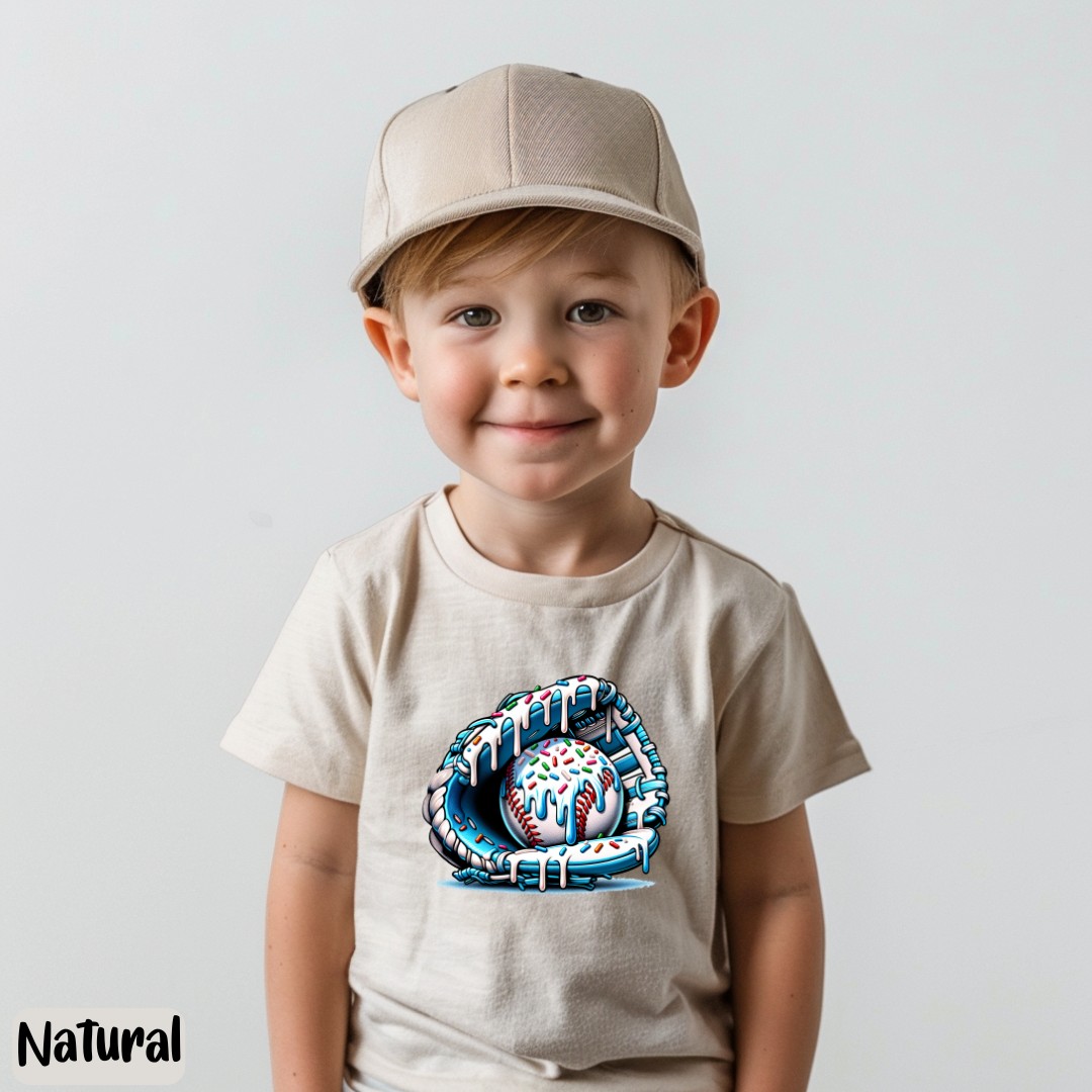 Baseball Glove Shirt Baseball Drip Tee Baseball Drip Kids Tee Youth DriFit Tee Ice Cream Drip Shirt Travel Ball Swag Youth Baseball Gear