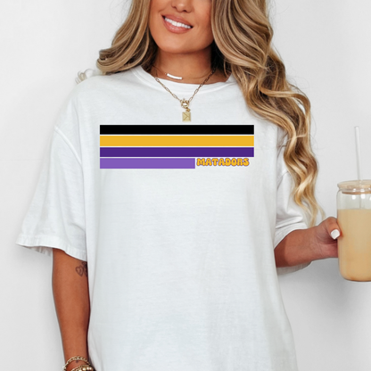 Custom Striped Shirt perfect for sports, work, or school