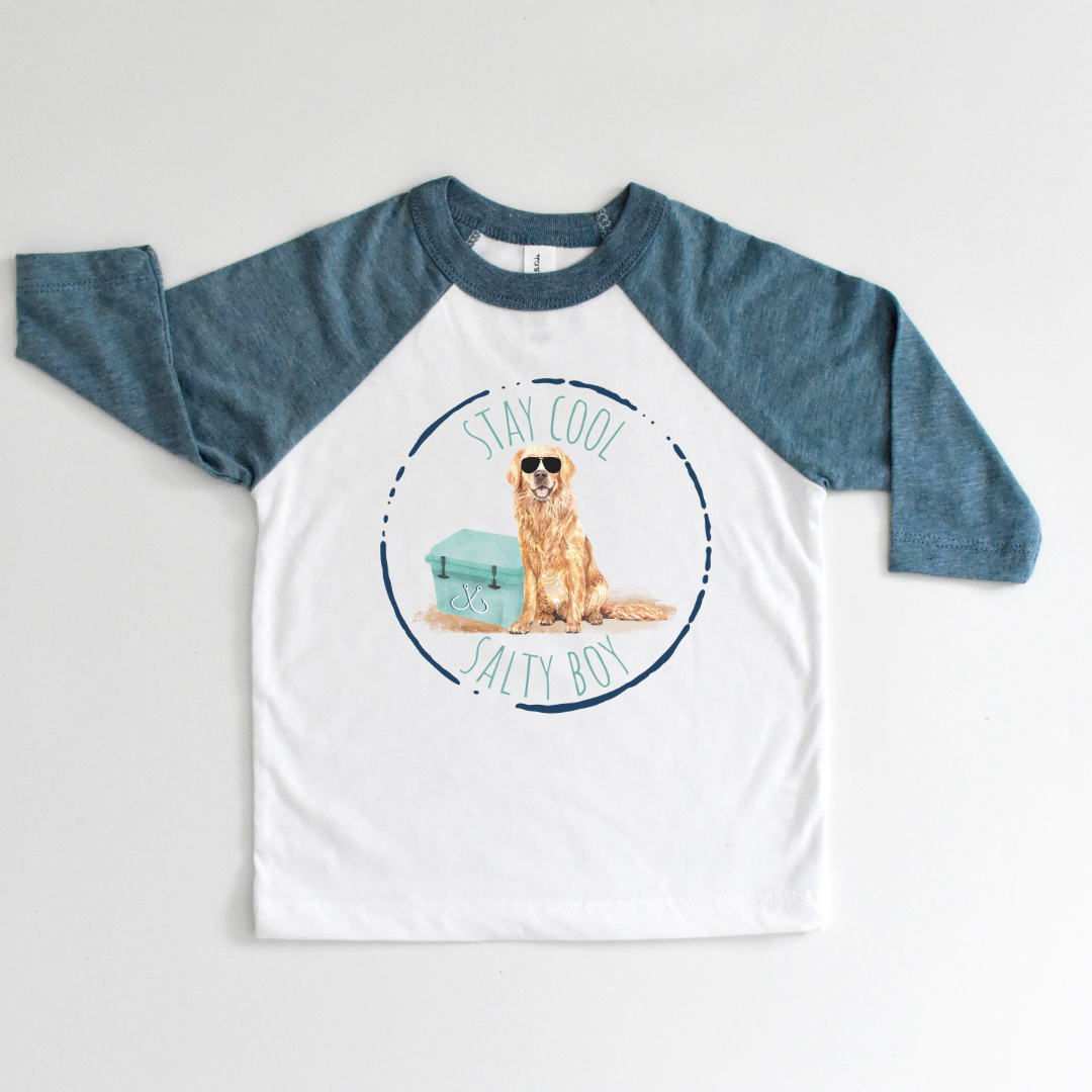 Stay Cool Salty Boy Toddler Shirt