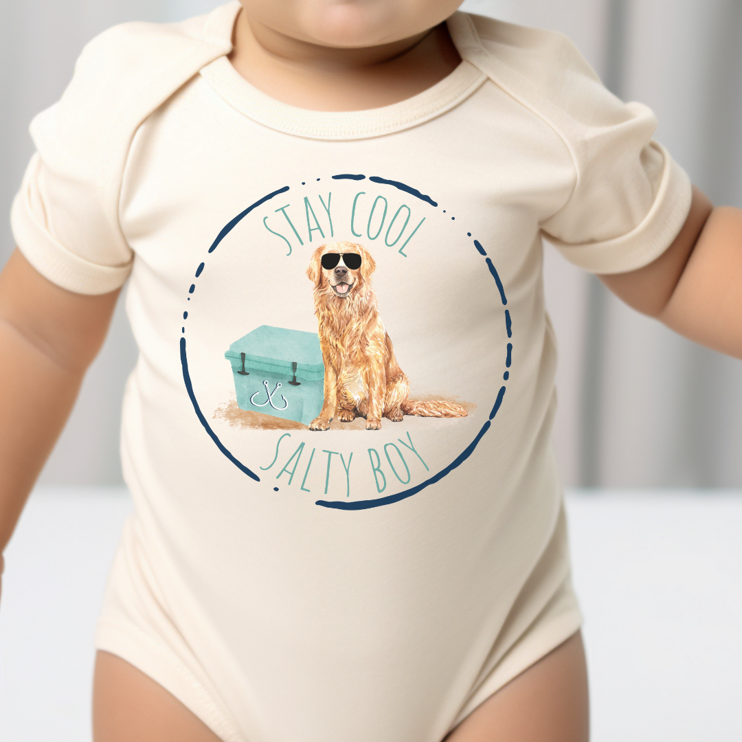 Stay Cool Salty Boy Toddler Shirt