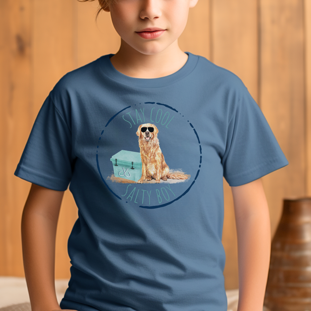 Stay Cool Salty Boy Toddler Shirt