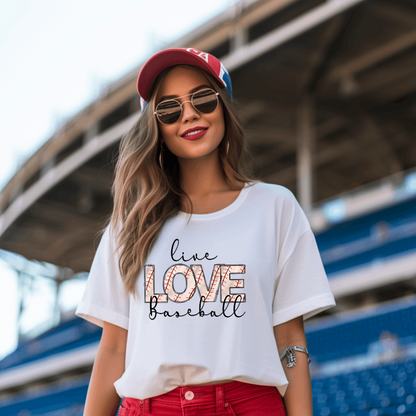 Love Baseball T-shirt