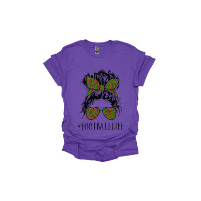 Fall T-shirt Football tshirt Pumpkin tshirt Leopard Tshirt Football shirt Leopard and Football Shirts