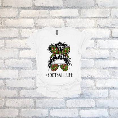 Fall T-shirt Football tshirt Pumpkin tshirt Leopard Tshirt Football shirt Leopard and Football Shirts