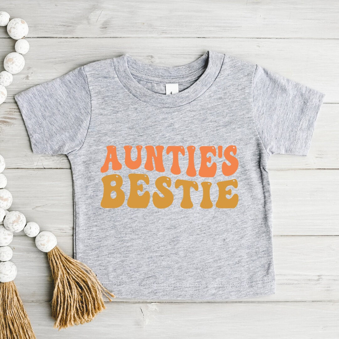 Aunties Bestie Baby Onesie, Romper, Toddler Tee