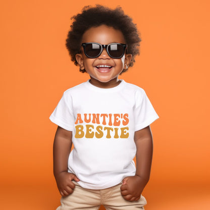 Aunties Bestie Baby Onesie, Romper, Toddler Tee