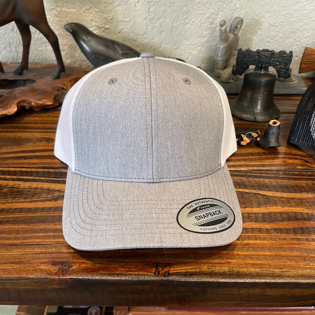 Richardson 112 Fathers Day Grandpa Leather patch hat. Perfect gift for any grandpa or papa in your life!